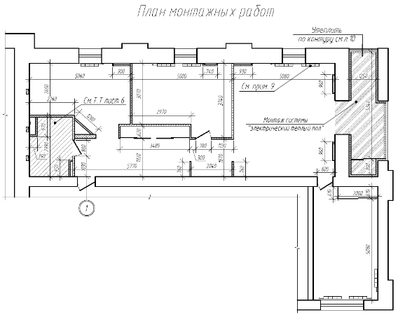 План квартиры после перепланировки — проектное решение