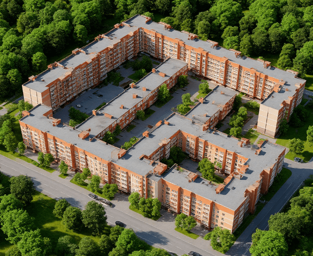 Перепланировка квартир П-44 в Краснодаре