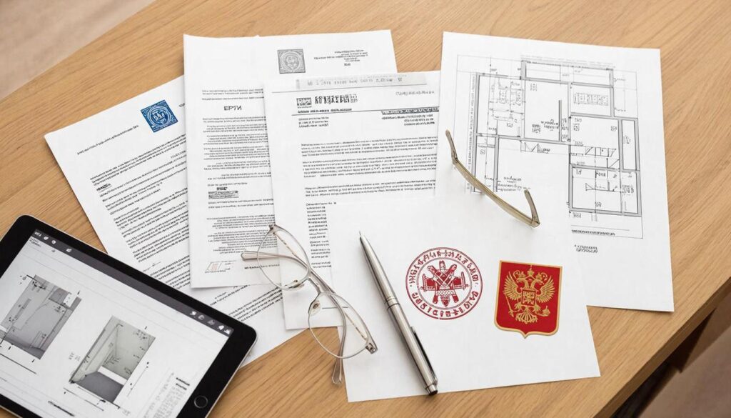 Документы для согласования перепланировки в Краснодаре: выписка ЕГРН, техпаспорт, проект